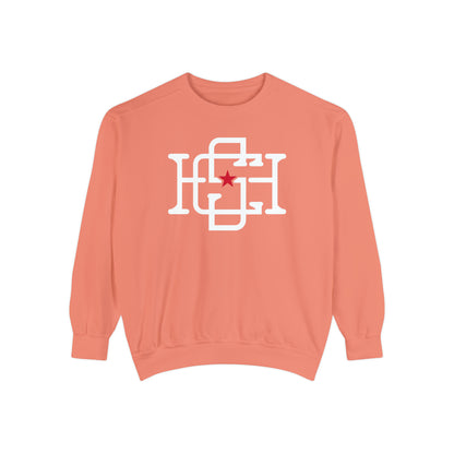 Unisex Comfort Colors Crewneck Sweatshirt | CSHL Knot Logo
