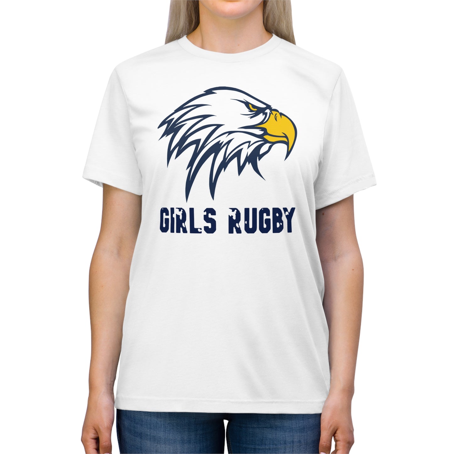 Unisex Triblend Tee | Cincinnati Girls Rugby Logo Color