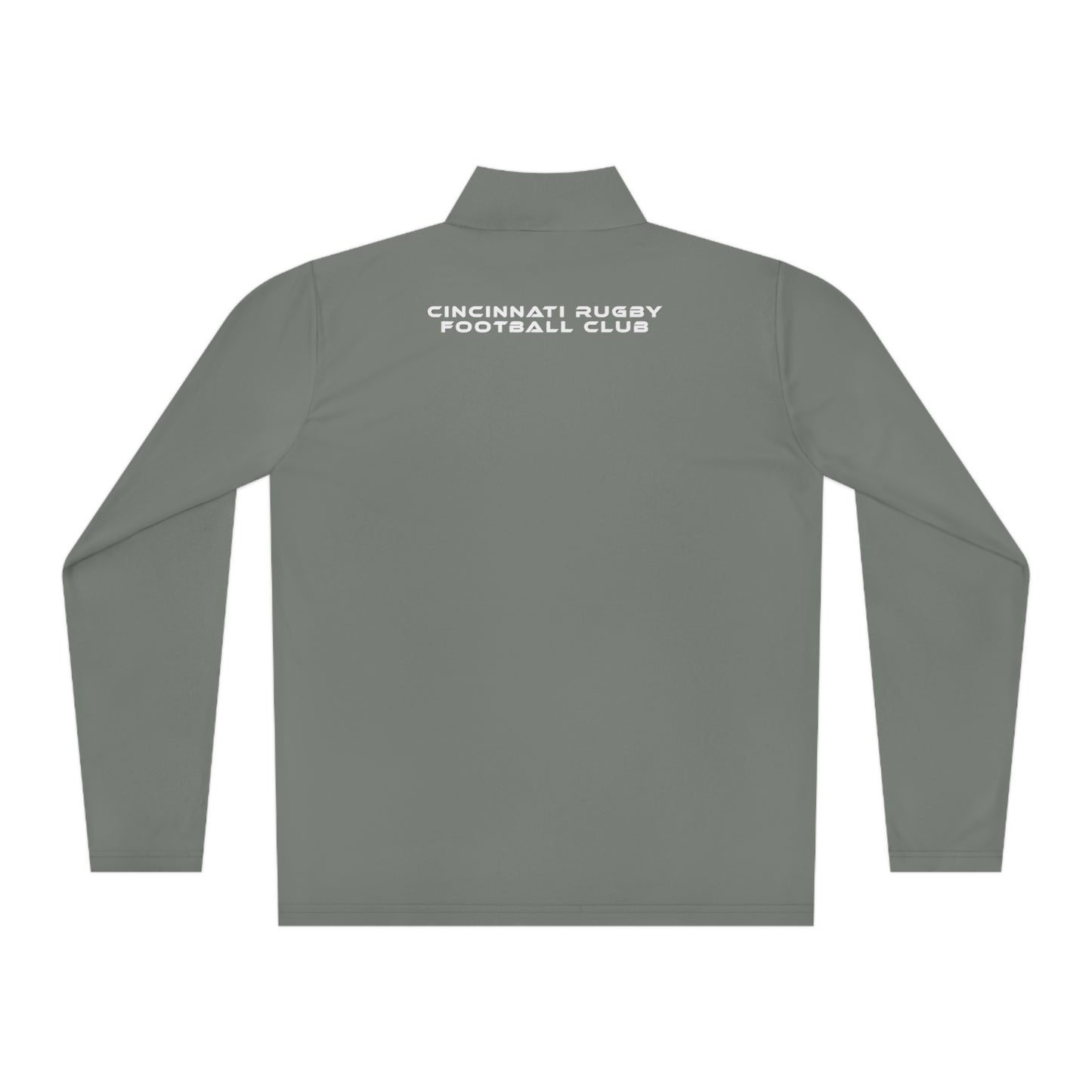 Unisex Quarter-Zip Pullover | CRFC Wolfhounds White Crest
