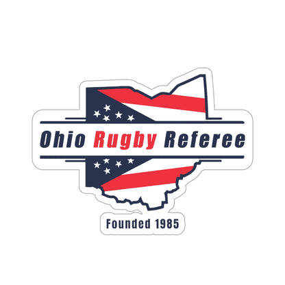 Die Cut Stickers | Ohio Rugby Referee Society