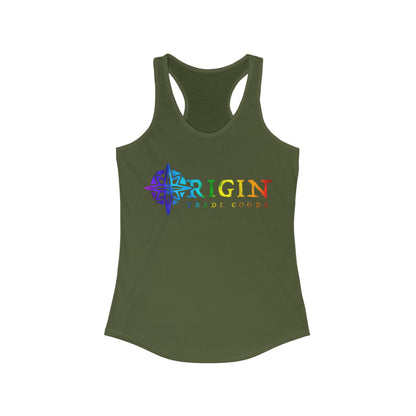 Racerback Tank | Origin Trade Goods Color Blast