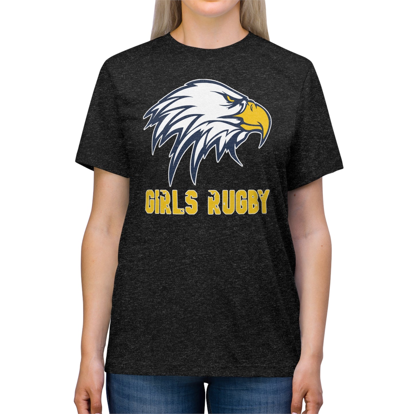 Unisex Triblend Tee | Cincinnati Girls Rugby Logo Color