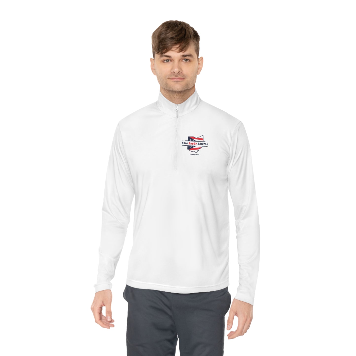 Unisex Quarter-Zip Pullover | Ohio Rugby Referee Society