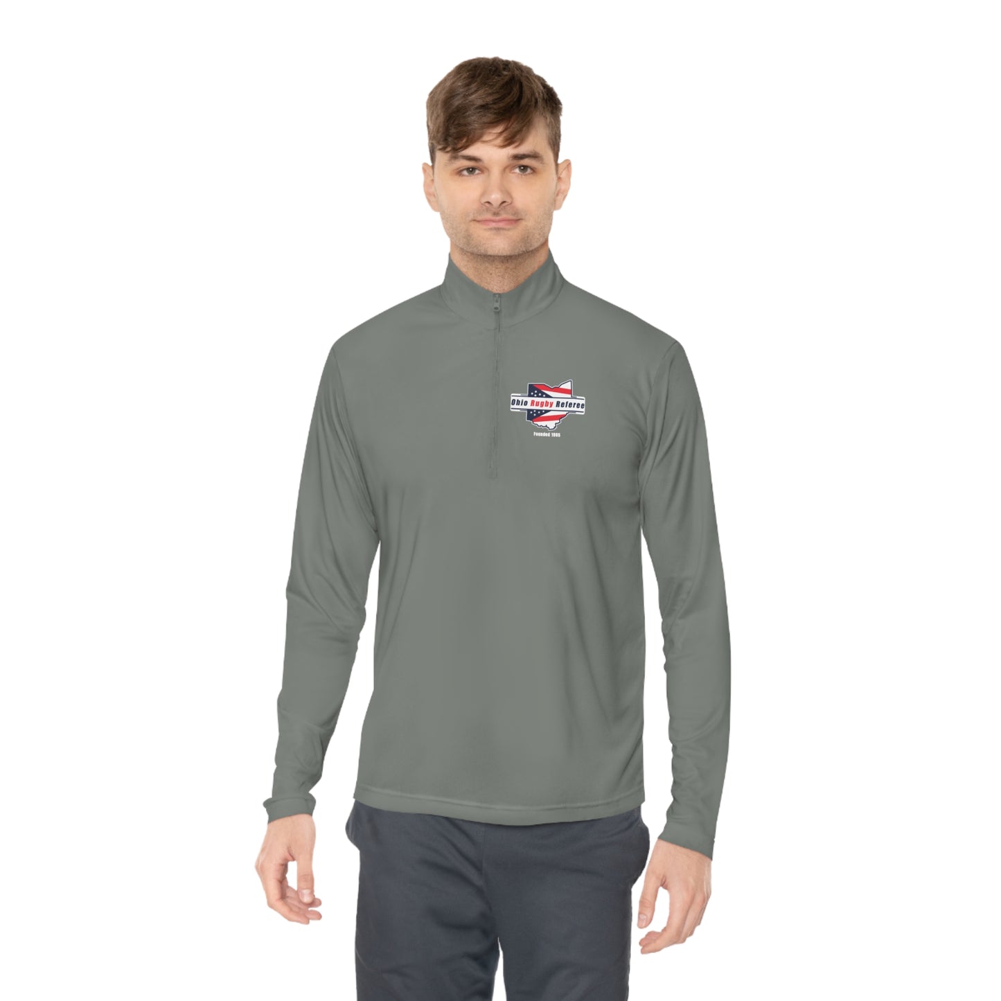 Unisex Quarter-Zip Pullover | Ohio Rugby Referee Society