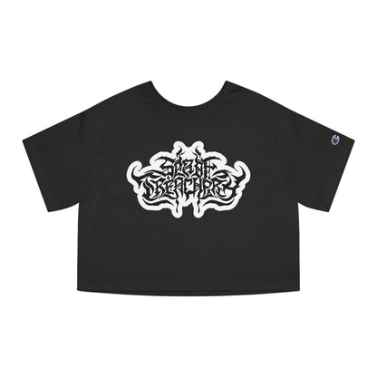 Champion Heritage Crop Top Tee | Sea of Treachery