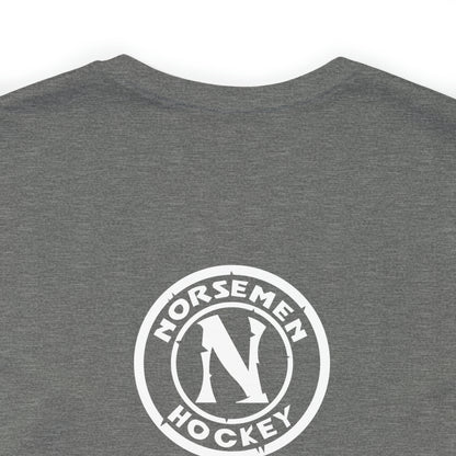 Unisex Tee | Norsemen Hockey White Logo