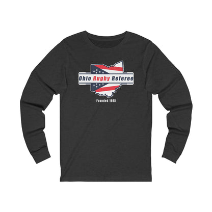 Unisex Jersey Long Sleeve Tee | Ohio Rugby Referee Society