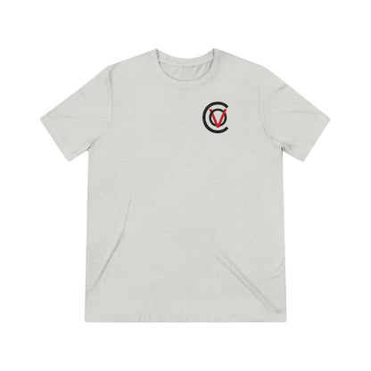 Unisex Triblend Tee | CSHL Cov Red Ball