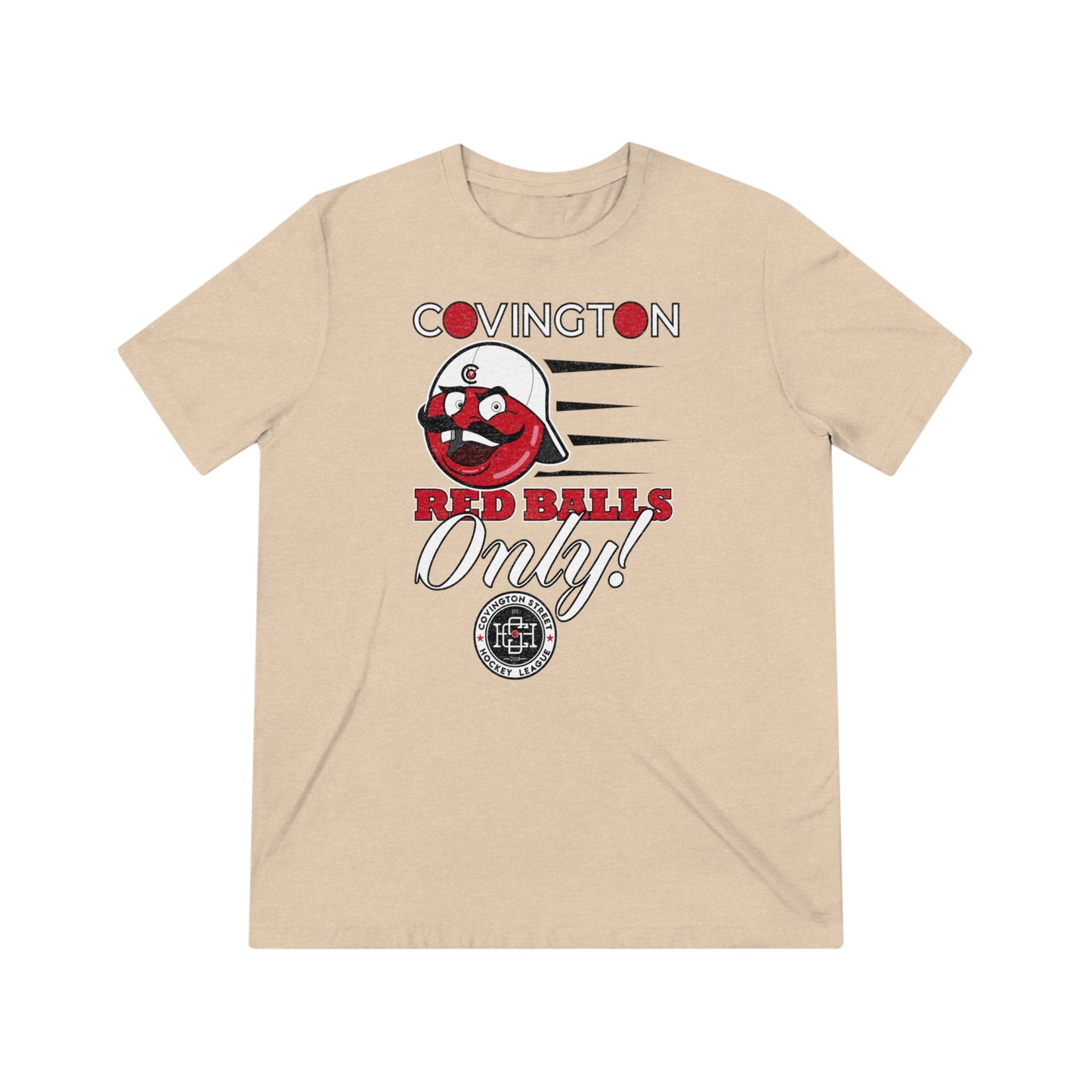 Unisex Triblend Tee | CSHL Red Balls Only