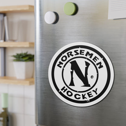 Die-Cut Magnets | Norsemen Hockey Alt Logo Black