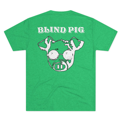 Unisex Tri-Blend Crew Tee | The Blind Pig Glasses