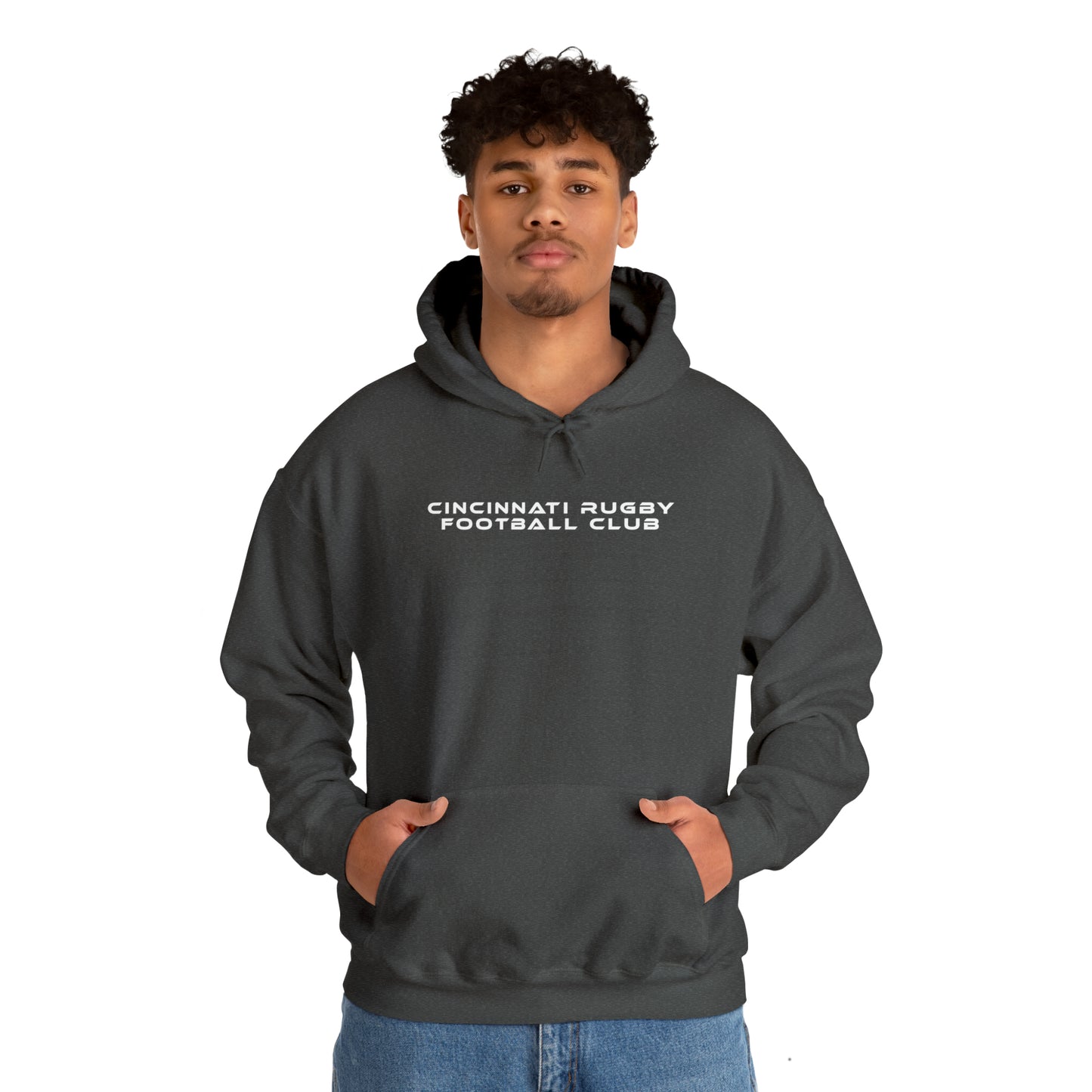 Unisex Heavy Blend™ Hoodie | CRFC Wolfhounds White Crest