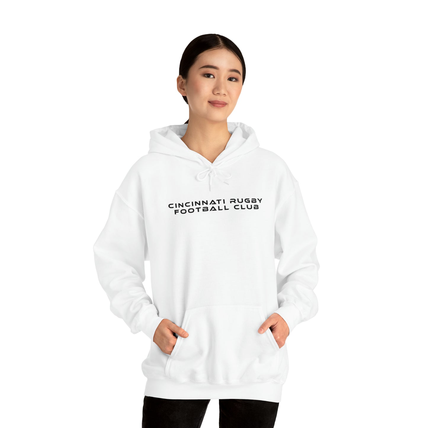 Unisex Heavy Blend™ Hoodie | CRFC Wolfhounds White Crest