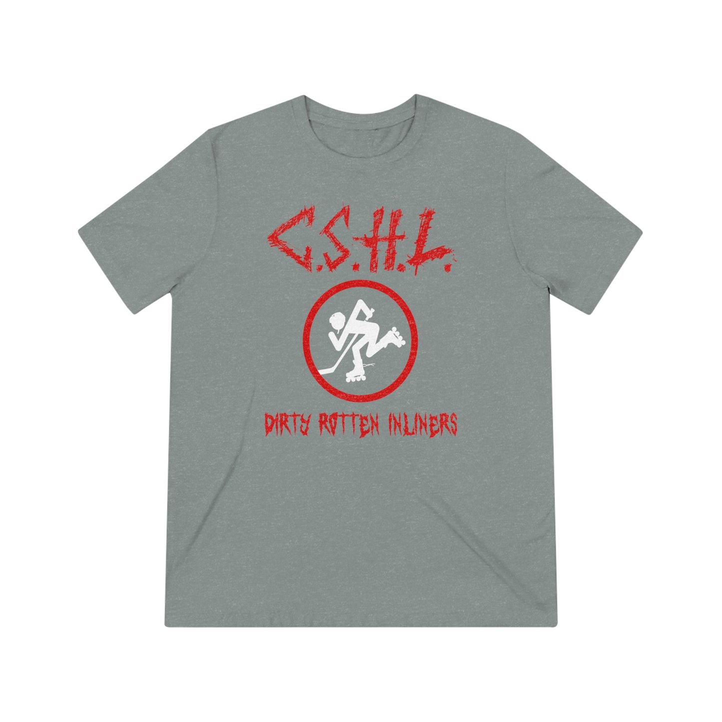 Unisex Triblend Tee | CSHL Dirty Rotten Inliners