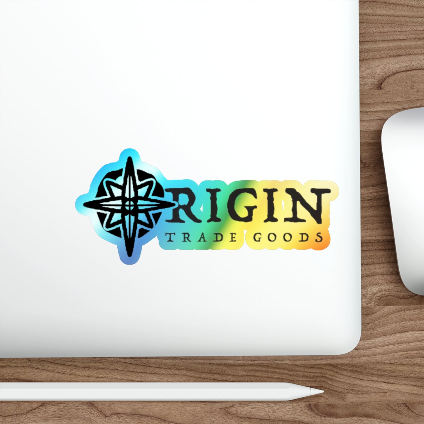 Holographic Die-cut Sticker | Origin Trade Goods