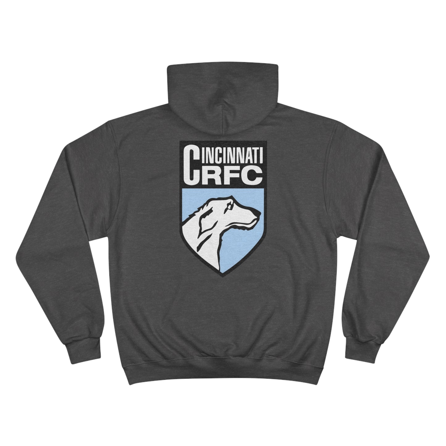 Unisex Champion Hoodie | CRFC Wolfhounds Blue Crest