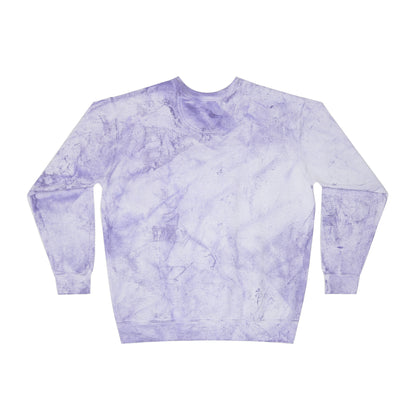 Unisex Comfort Colors Color Blast Crewneck Sweatshirt | CSHL Knot Logo