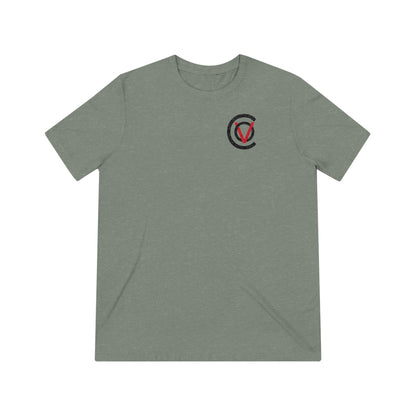 Unisex Triblend Tee | CSHL Cov Red Ball