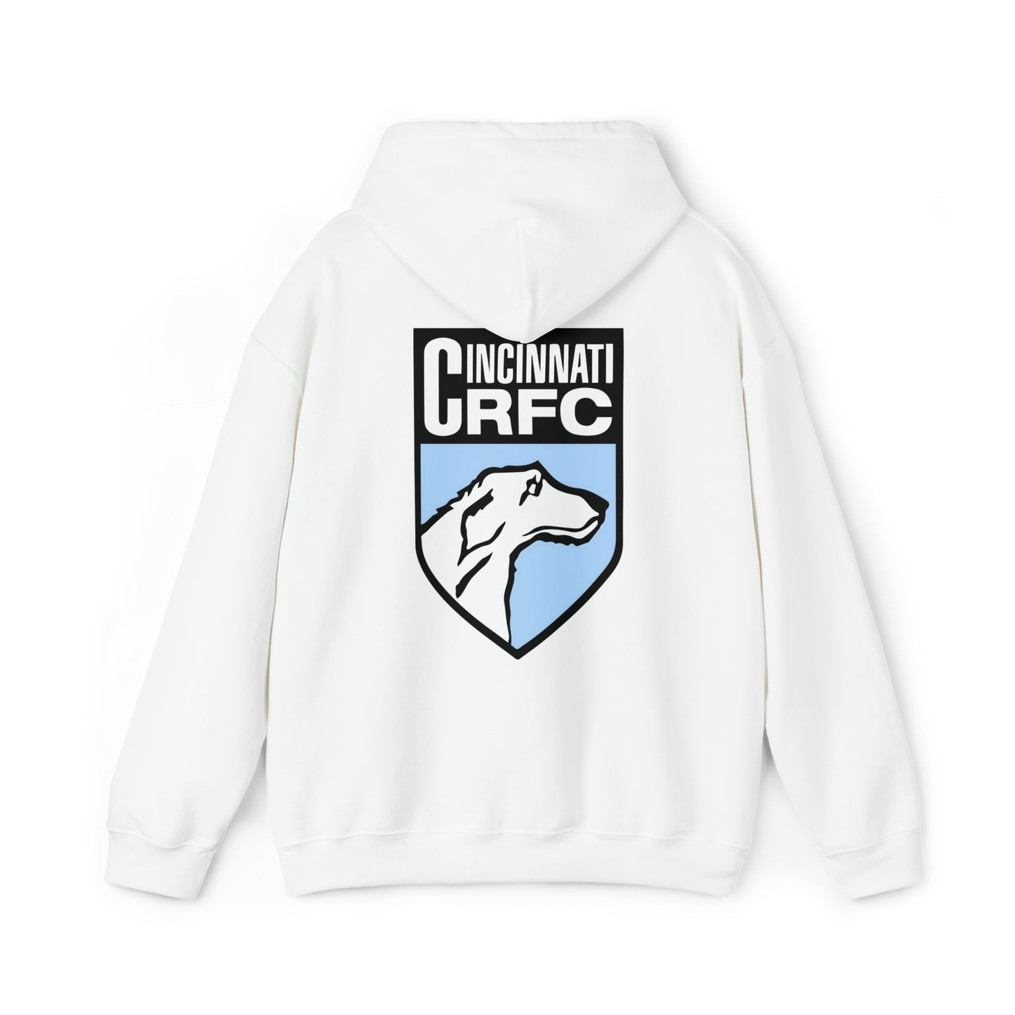 Unisex Heavy Blend™ Hoodie | CRFC Wolfhounds Blue Crest