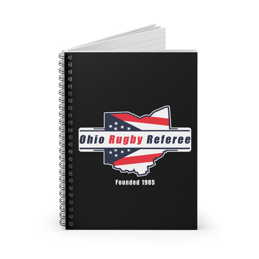 Spiral Notebook - Ruled Line | Ohio Rugby Referee Society