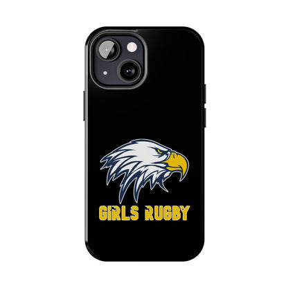 Black Tough Phone Cases | Cincinnati Girls Rugby Logo Color