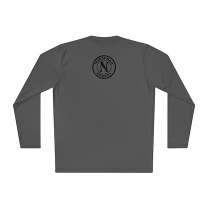 Wicking Unisex Long Sleeve | Norsemen Hockey Black Logo