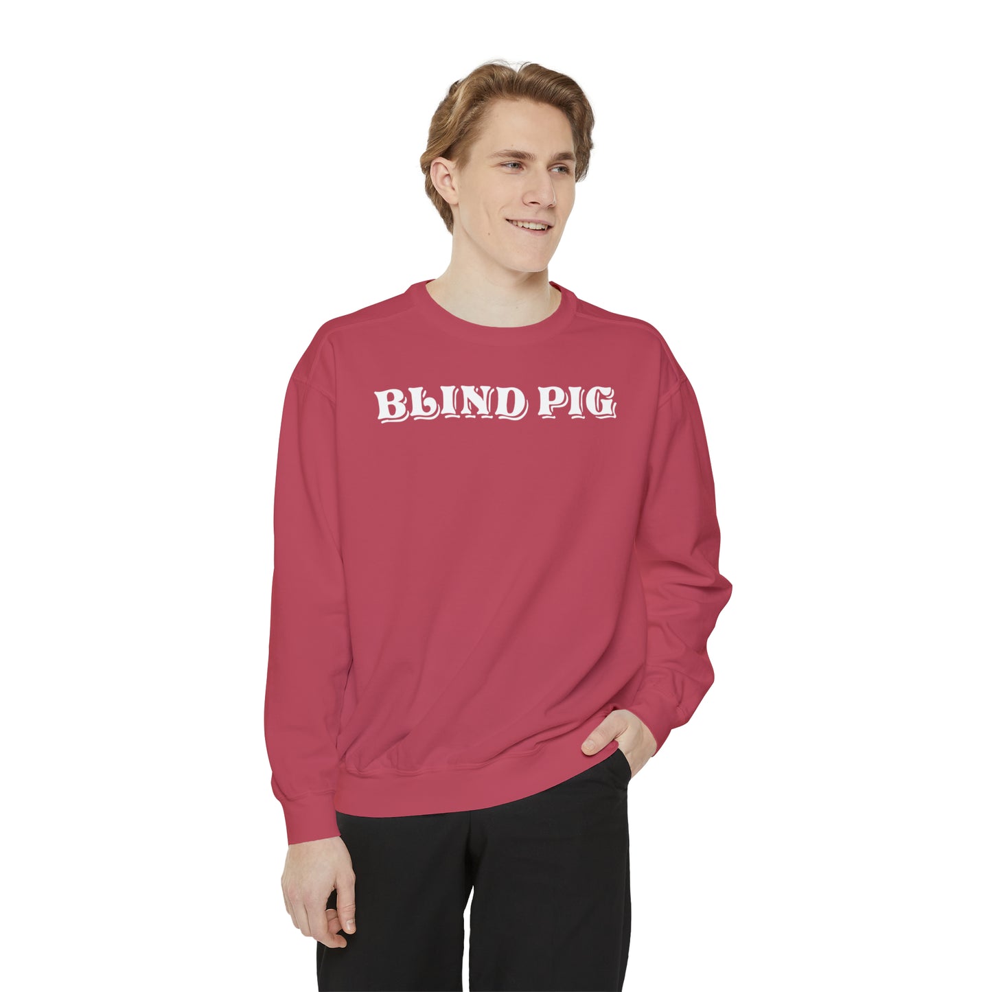 Unisex Comfort Colors Crewneck Sweatshirt | The Blind Pig Glasses
