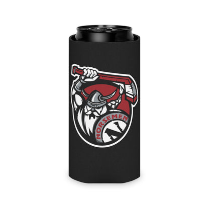 Black Coozie (Reg. & Thin) | Norsemen Hockey Color Logo