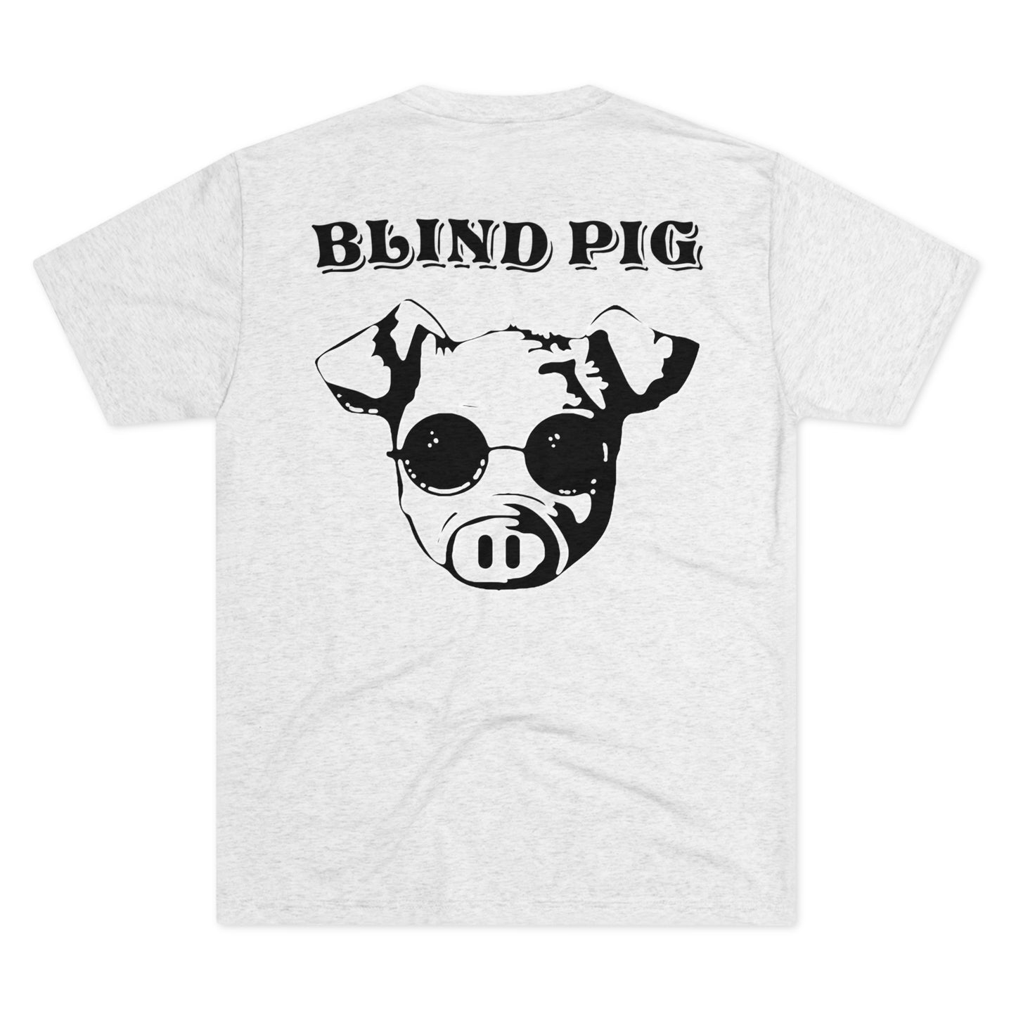 Unisex Tri-Blend Crew Tee | The Blind Pig Glasses