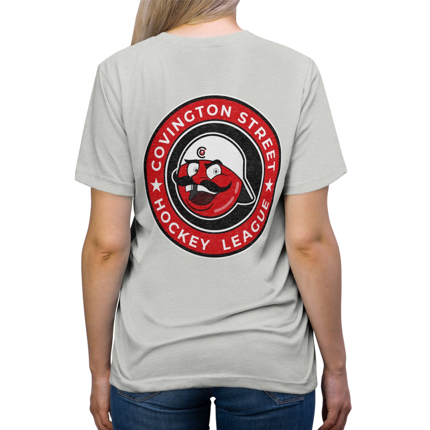 Unisex Triblend Tee | CSHL Cov Red Ball