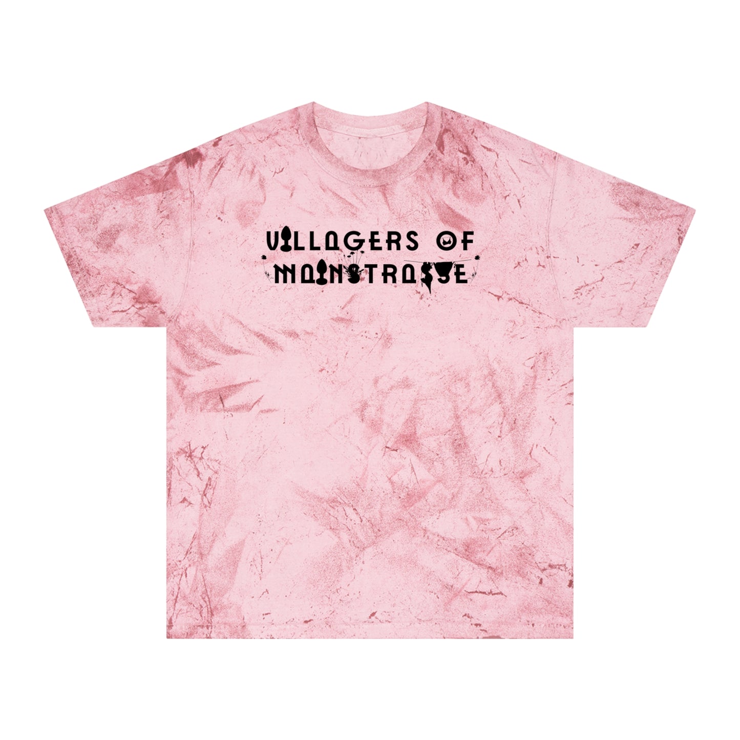 Unisex Comfort Colors Color Blast T-Shirt | Villagers of Mainstrasse VOM Words w/ Sights