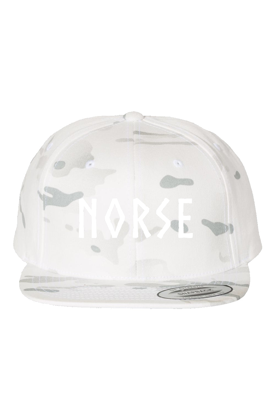 Embroidered Multicam Alpine Premium Snapback | Norse Hockey Letters