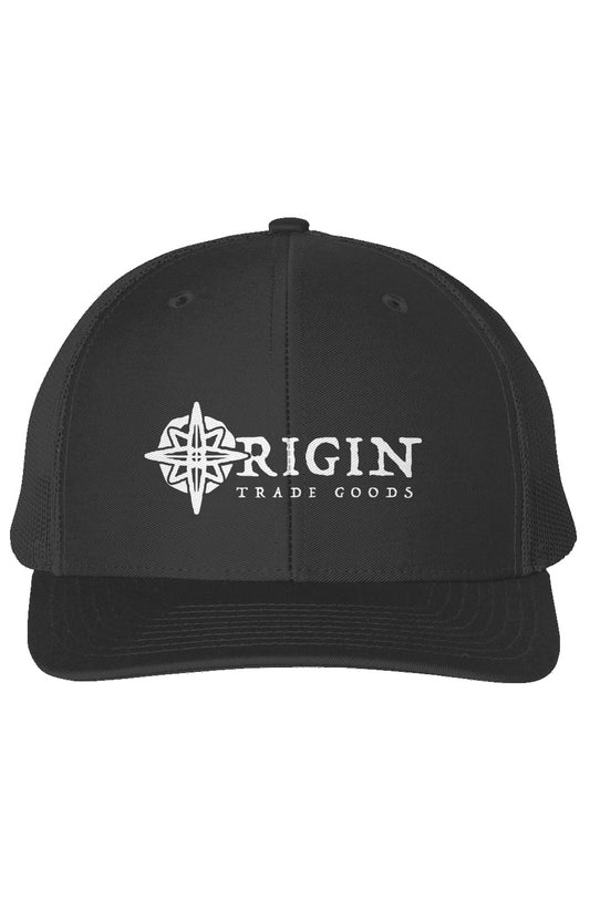 Embroidered Snapback Trucker Cap | Origin Trade Goods