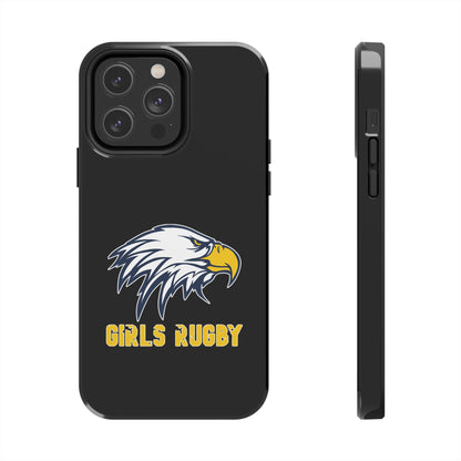 Black Tough Phone Cases | Cincinnati Girls Rugby Logo Color