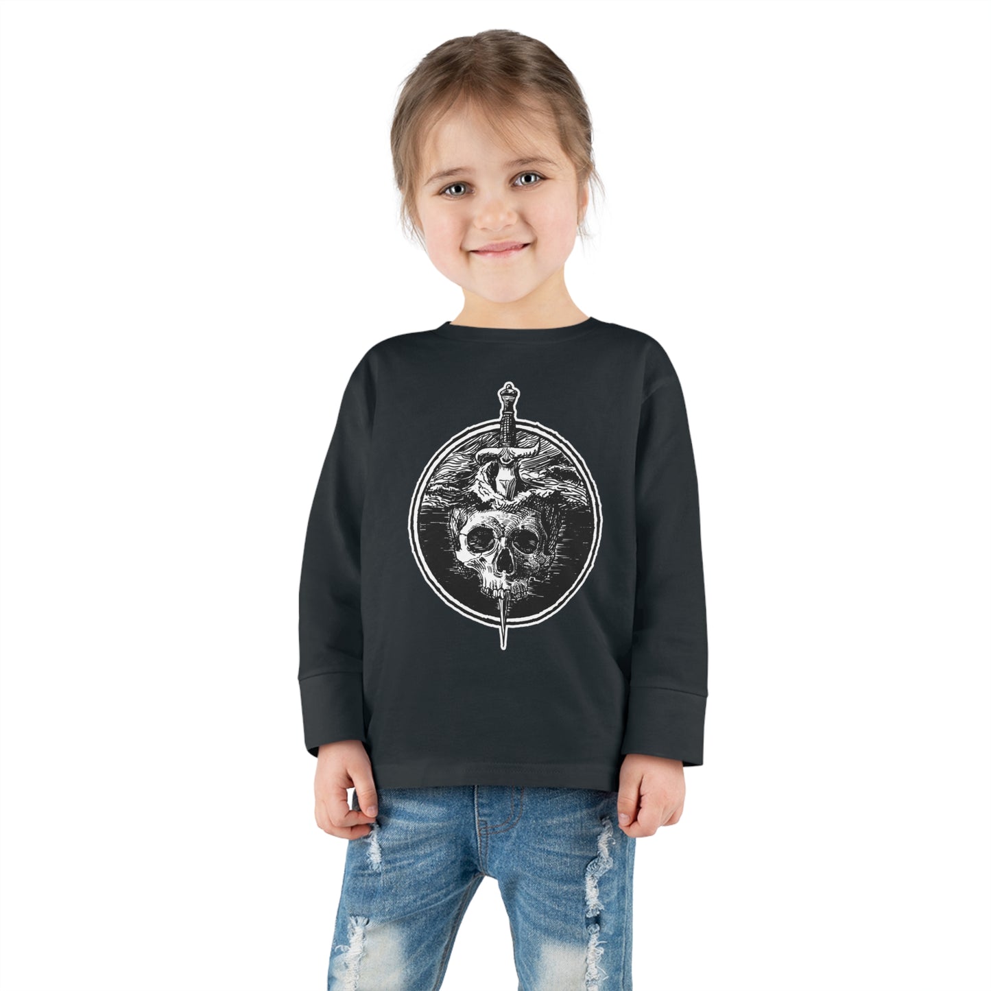 Unisex Toddler Long Sleeve Tee | Sea of Treachery Sigil