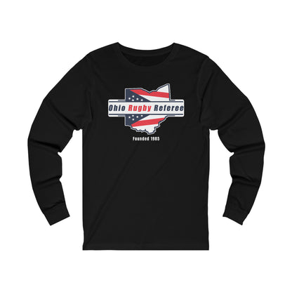 Unisex Jersey Long Sleeve Tee | Ohio Rugby Referee Society