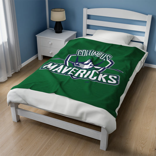 Velveteen Plush Blanket | Columbus Mavericks