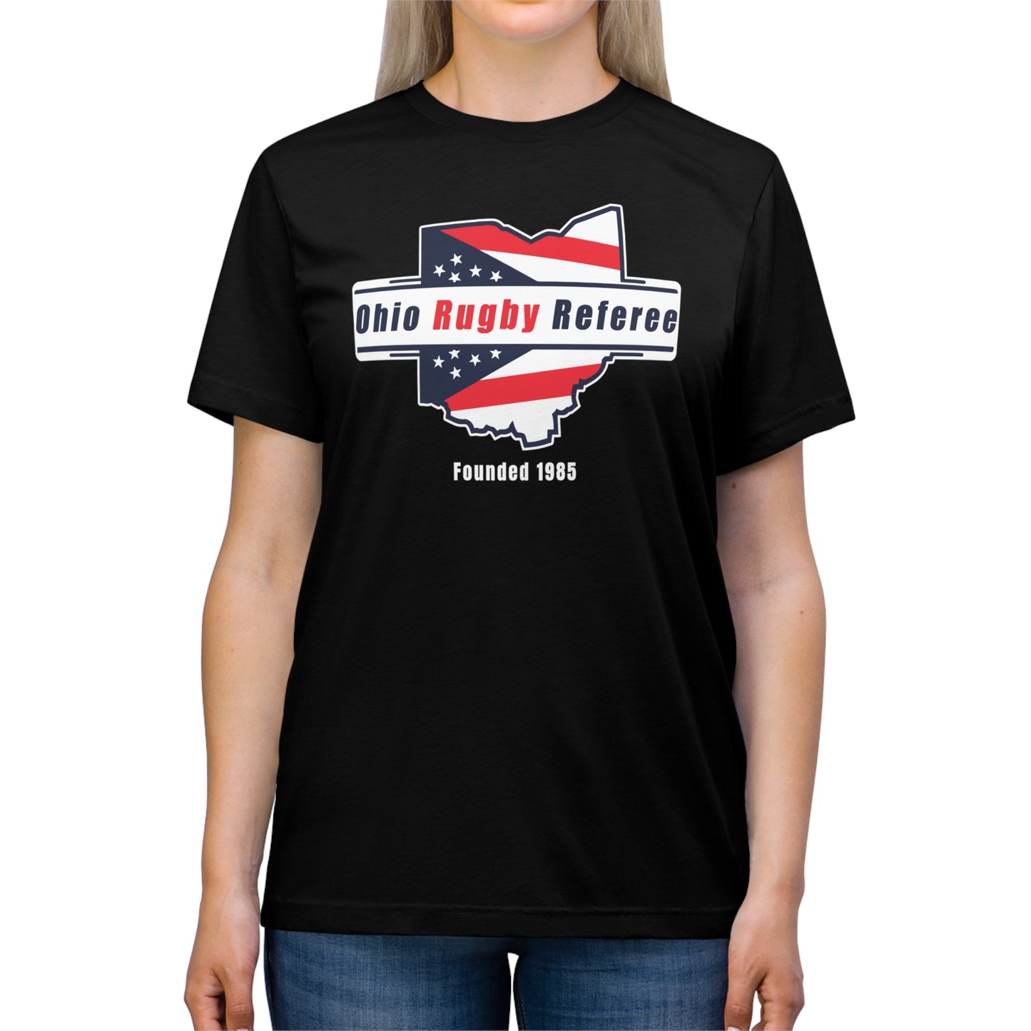 Unisex UltraSoft Triblend Tee | Ohio Rugby Referee Society