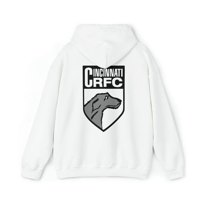 Unisex Heavy Blend™ Hoodie | CRFC Wolfhounds White Crest