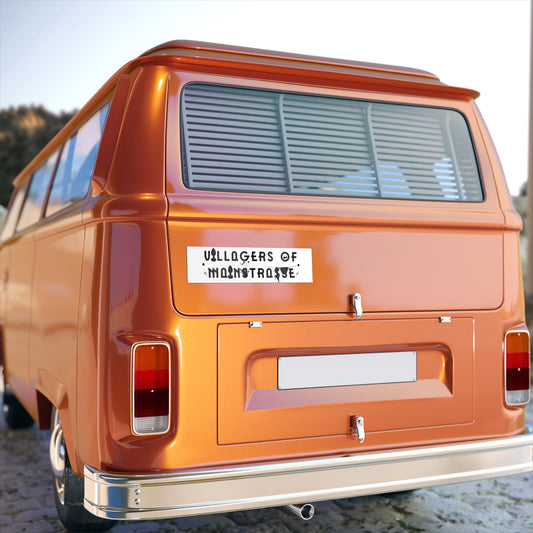 Bumper Stickers | Villagers of Mainstrasse Words w/ Sights