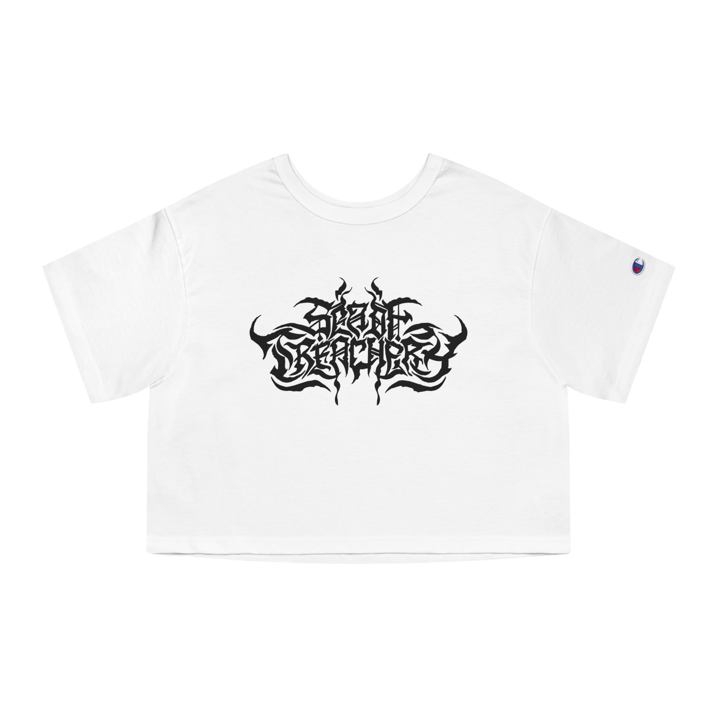 Champion Heritage Crop Top Tee | Sea of Treachery