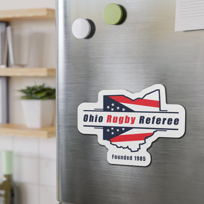 Die-Cut Magnets | Ohio Rugby Referee Society
