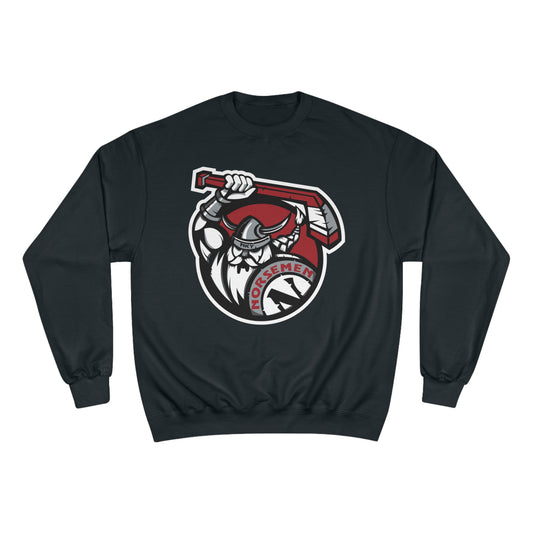 Unisex Champion Crewneck Sweatshirt | Norsemen Hockey Color Logo