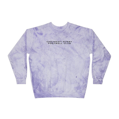 Unisex Color Blast Crewneck Sweatshirt | CRFC Wolfhounds White Crest
