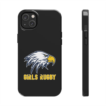 Black Tough Phone Cases | Cincinnati Girls Rugby Logo Color