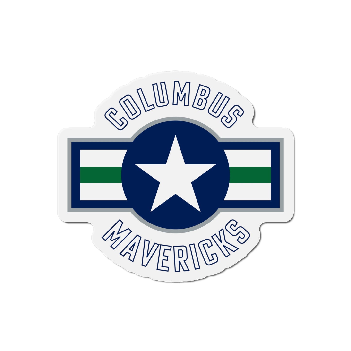Die-Cut Magnets | Columbus Mavericks Alt Logo