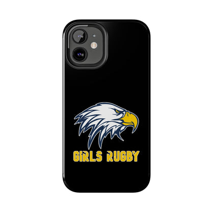 Black Tough Phone Cases | Cincinnati Girls Rugby Logo Color