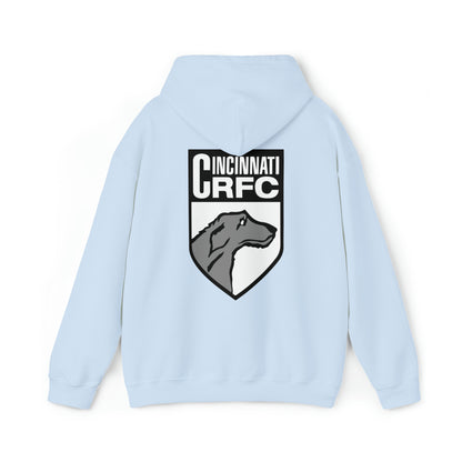 Unisex Heavy Blend™ Hoodie | CRFC Wolfhounds White Crest