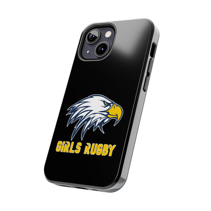 Black Tough Phone Cases | Cincinnati Girls Rugby Logo Color