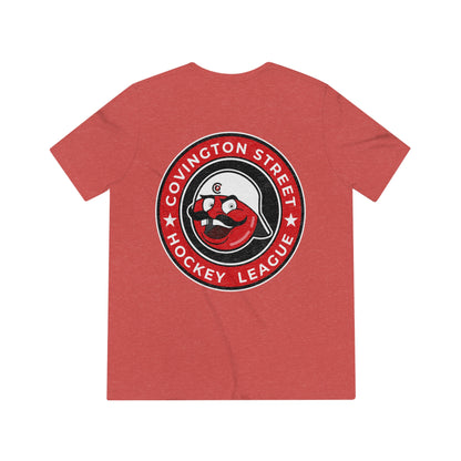 Unisex Triblend Tee | CSHL Cov Red Ball